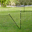 ID MARKET - Kit clôture filet à poules 50 M avec porte 15 piquets double pointe - vignette