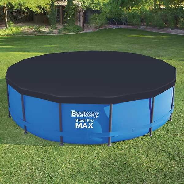 BESTWAY - Bâche pour piscine tubulaire Bestway pour piscine Ø 4,57 m - large