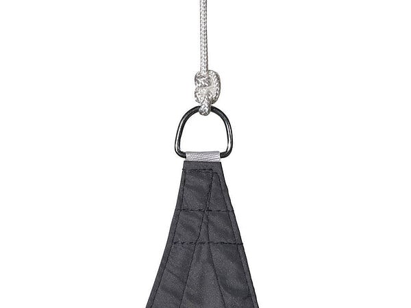 HESPERIDE - Voile d'ombrage triangulaire 2 x 2 x 2 m Curacao - Gris - Hespéride - large