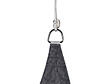 HESPERIDE - Voile d'ombrage triangulaire 2 x 2 x 2 m Curacao - Gris - Hespéride - vignette