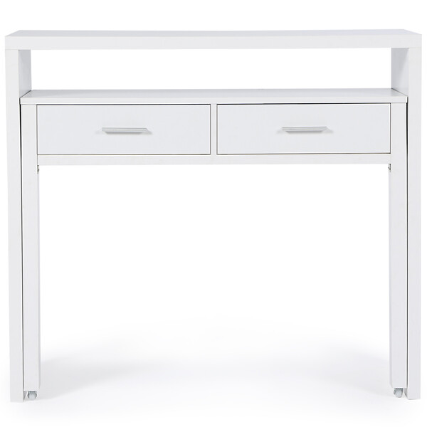 ID MARKET - Bureau extensible MAX blanc - large