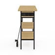 ID MARKET - Table d'appoint - chevet avec multiprise DETROIT design industriel - vignette