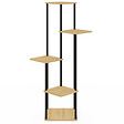 ID MARKET - Etagère à pots de fleurs porte plante DETROIT 5 niveaux design industriel - vignette