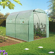 ID MARKET - Serre tunnel de jardin 4 saisons 6M² verte gamme maraîchère ROMA 2x3M - vignette