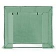 ID MARKET - Serre de jardin verte toutes saisons avec fenêtre et porte zippée - vignette
