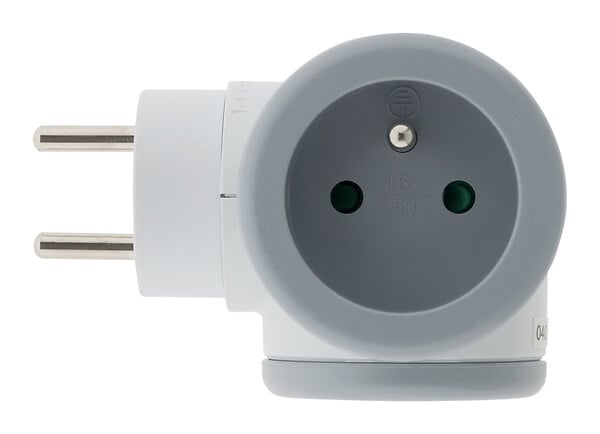 WATTANDCO - Triplite rotative Grise 3x16A - Watt and Co - large