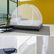 ID MARKET - Moustiquaire dôme pop-up 195x150 cm mobile pour lit - vignette