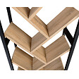 ID MARKET - Etagère bibliothèque en forme d'arbre 10 niveaux DETROIT design industriel 170 cm - vignette
