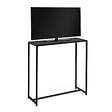 ID MARKET - Console DAVIS en métal noir mat design industriel - vignette