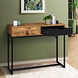 ID MARKET - Console 2 tiroirs CHICAGO design industriel - vignette