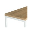 ID MARKET - Console DETROIT design industriel bois et métal blanc - vignette