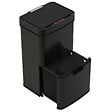 KITCHEN MOVE - Poubelle automatique tri sélectif NARVIK noir 75L - vignette