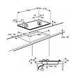 ELECTROLUX - Table De Cuisson à Gaz 60cm 4 Feux - KGS6424SX - vignette
