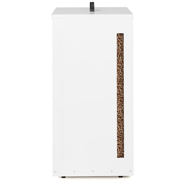 ID MARKET - Réservoir à granulés 45 kg blanc rangement à pellets 36 x 36 x 76 cm - large
