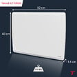 THOMSON - Radiateur électrique fixe inertie sèche - Double cœur de chauffe - THOMSON - MOLY 2000W - Connecté WiFi - horizontal blanc - NF - vignette