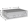 WERKAPRO - Housse de protection renforcée pour plancha 100 g/m2  52 x 50 x 22 cm - vignette