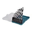 MAKITA - Coffret 8 mèches à bois 3 à 10 mm MAKITA D-77257 - vignette
