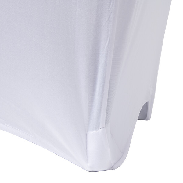 WERKAPRO - Housse nappe pour table pliante 180cm  Blanche - large