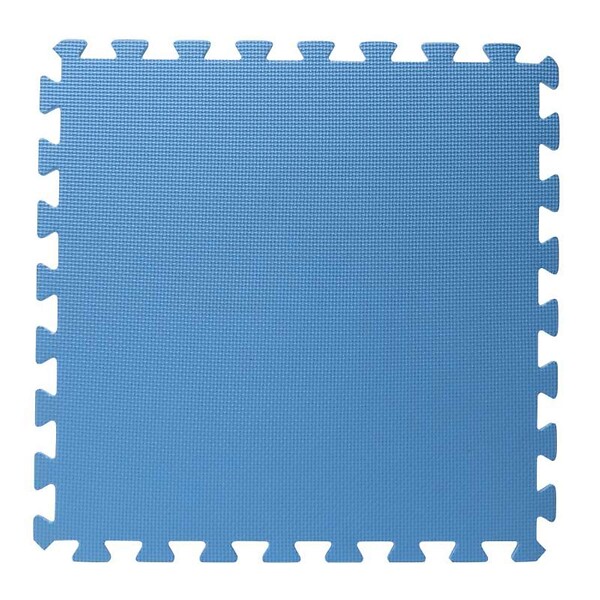 WERKAPRO - Dalle pour piscine bleu  50x50cm  1cm épaisseur 8 pièces - large