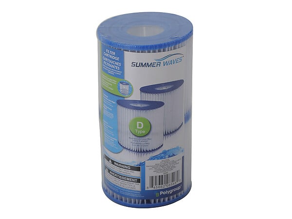 SUMMER WAVES - Lot de 2 cartouches de filtration D - Summer Waves - large