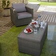 WERKAPRO - Dalle pour piscine imprimé gazon  50x50cm  1cm épaisseur 8 pièces - vignette