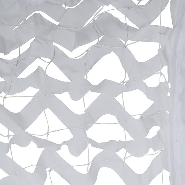 WERKAPRO - Toile d'ombrage ajourée blanche 3 x 3m - large