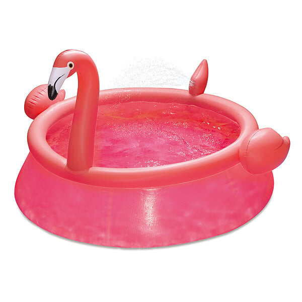 SUMMER WAVES - Piscine autostable flamant ø 1,83m x51cm SUMMER WAVES - large