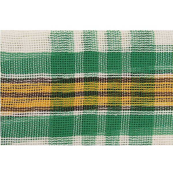 POYET MOTTE - Rideau marseillais tissé Vert (225 x 140 cm) - large