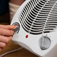 GSC - Radiateur chauffage vertical 2000watts  avec thermostat - vignette