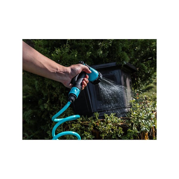 SUAN - Tuyau d'arrosage flexible - Kit complet avec accessoires - Longueur : 15m - large