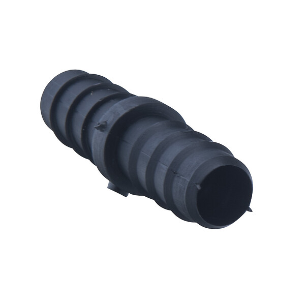 RAIN - Raccord goutte à goutte droit Ø16 cannelé  par 3 - large