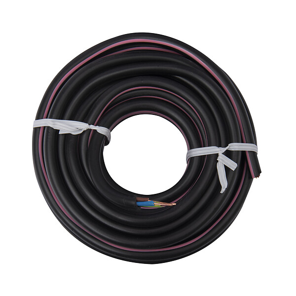ZENITECH - Câble électrique U-1000 R2V 3G1,5mm² noir - 10m - Zenitech - large