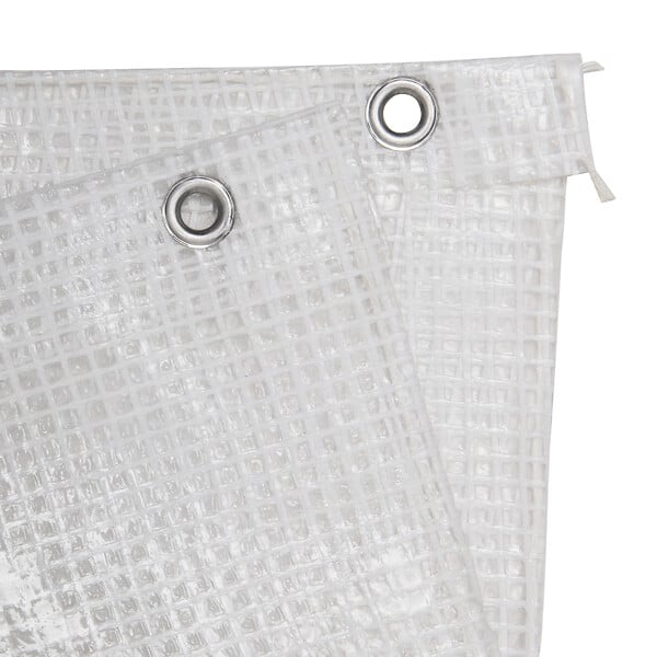 WERKAPRO - Bâche transparente 300 g/m2  4 x 6 m - large