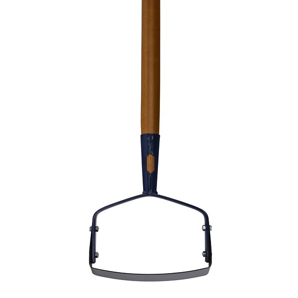 JAD - Grattoir à herbe  16cm avec manche en bois - large