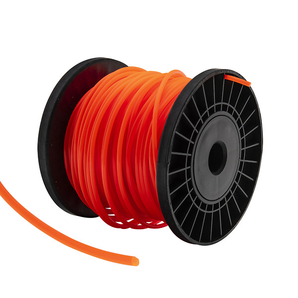 WERKAPRO - Fil nylon rond  Rouleau de 50 mètres Ø 2,7 mm - large