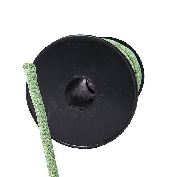 WERKAPRO - Tendeur vert  en bobine de 20 mètres Ø 6 mm - large