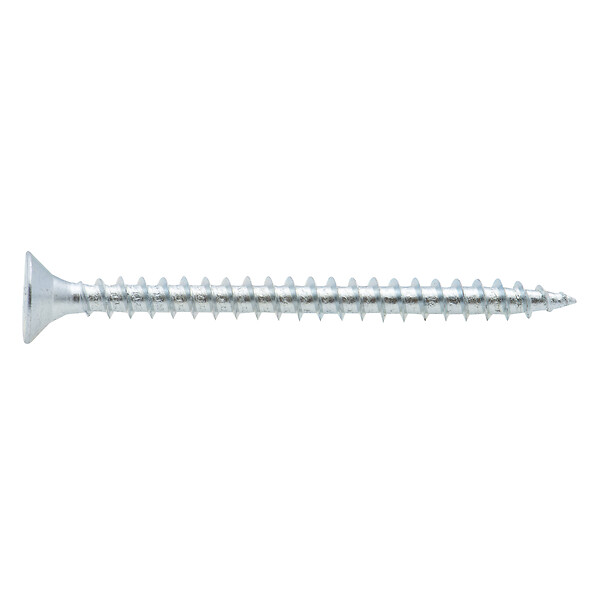 VISSAL - Vis à bois tête fraisée PZ zinguée Viswood filet total 5x60 mm (x50 vis) - large