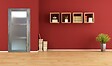 GD MENUISERIES - Bloc Porte bois Frake Vitrée H204 x L73 cm Côte Tableau P.Droit - vignette