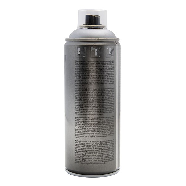 FM SPRAY - Bombe spray revêtement zinc brillant 400ml - large
