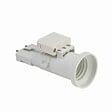 DEBFLEX - Douille DCL provisoire E27 + Fiche DCL 2 ampères 250v 500w maxi NF DEBFLEX Blanc - 712780 - vignette