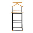 ID MARKET - Valet de chambre TOM effet bois et métal - vignette