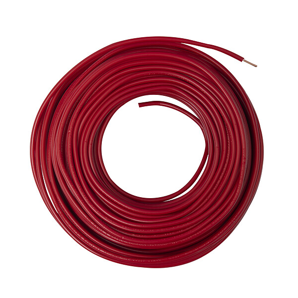 ZENITECH - Fil électrique H07V-U 1,5mm² rouge - 25m - Zenitech - large