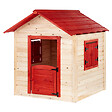 BELIANI - Cabane de jardin pour enfants PELOPIO Bois de sapin Marron clair - vignette