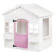 BELIANI - Cabane de jardin pour enfants NIKAIA Bois de sapin Blanc - vignette