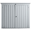 BELIANI - Abri de jardin MOENA 158 cm 96 cm Gris clair - vignette