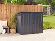 BELIANI - Abri de jardin MOENA 158 cm 96 cm Gris graphite - vignette