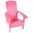 BELIANI - Chaise de jardin ADIRONDACK Rose - vignette