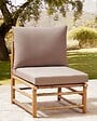 BELIANI - Section de jardin 1 place CERRETO Bambou Taupe - vignette