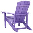 BELIANI - Chaise de jardin ADIRONDACK Pourpre - vignette
