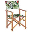 BELIANI - Lot de 2 chaises de jardin CINE Acacia Vert - vignette